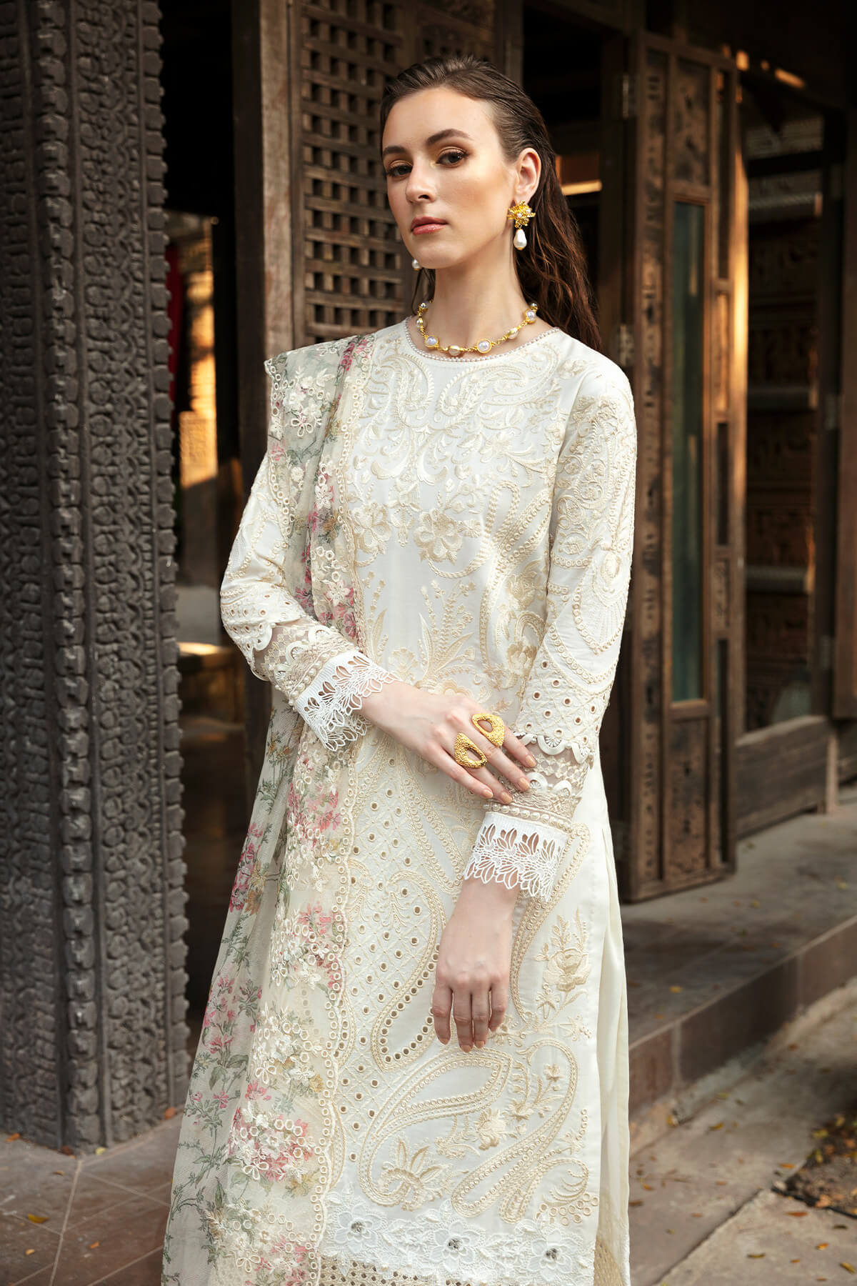 Imrozia Premium | Reve Luxury Lawn | S.L 60 Sephora - by - Libasekhas UK - Registered Vendor of : Imrozia Premium - 100% Original Designer Dresss