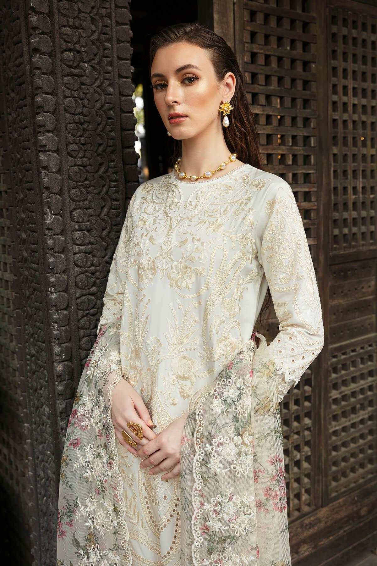 Imrozia Premium | Reve Luxury Lawn | S.L 60 Sephora - by - Libasekhas UK - Registered Vendor of : Imrozia Premium - 100% Original Designer Dresss