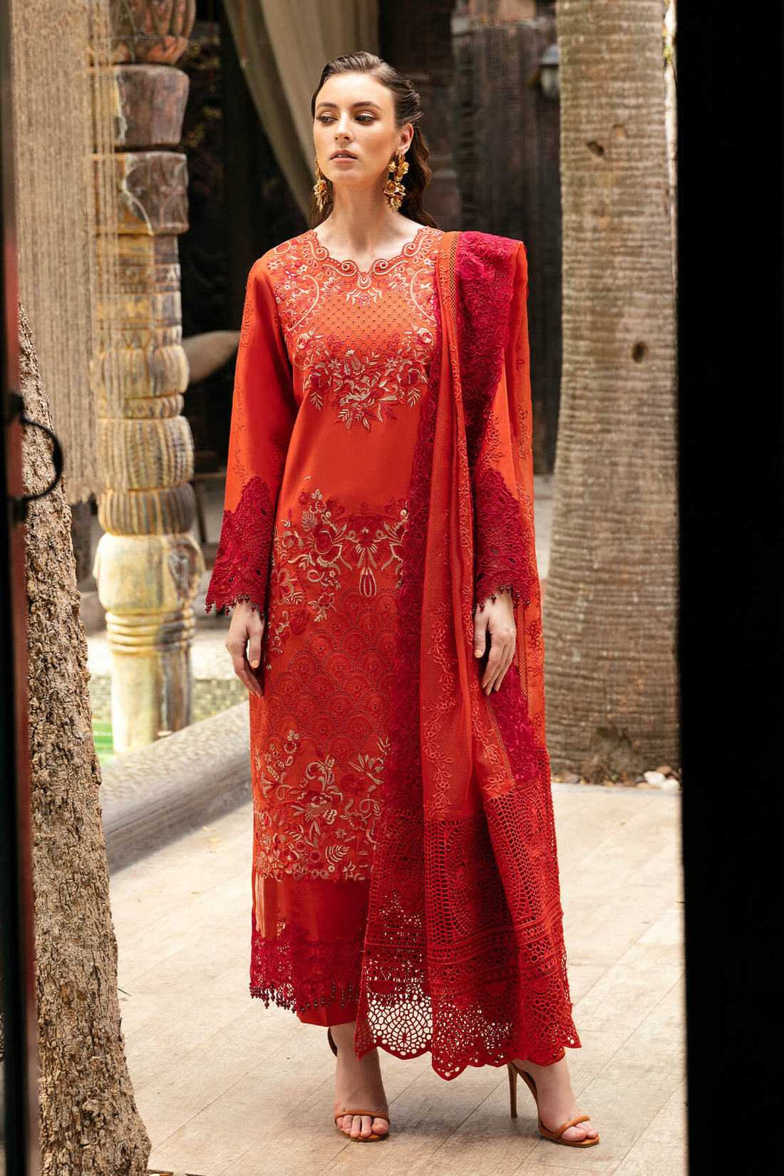 Imrozia Premium | Reve Luxury Lawn | S.L 61 Alizee - by - Libasekhas UK - Registered Vendor of : Imrozia Premium - 100% Original Designer Dresss