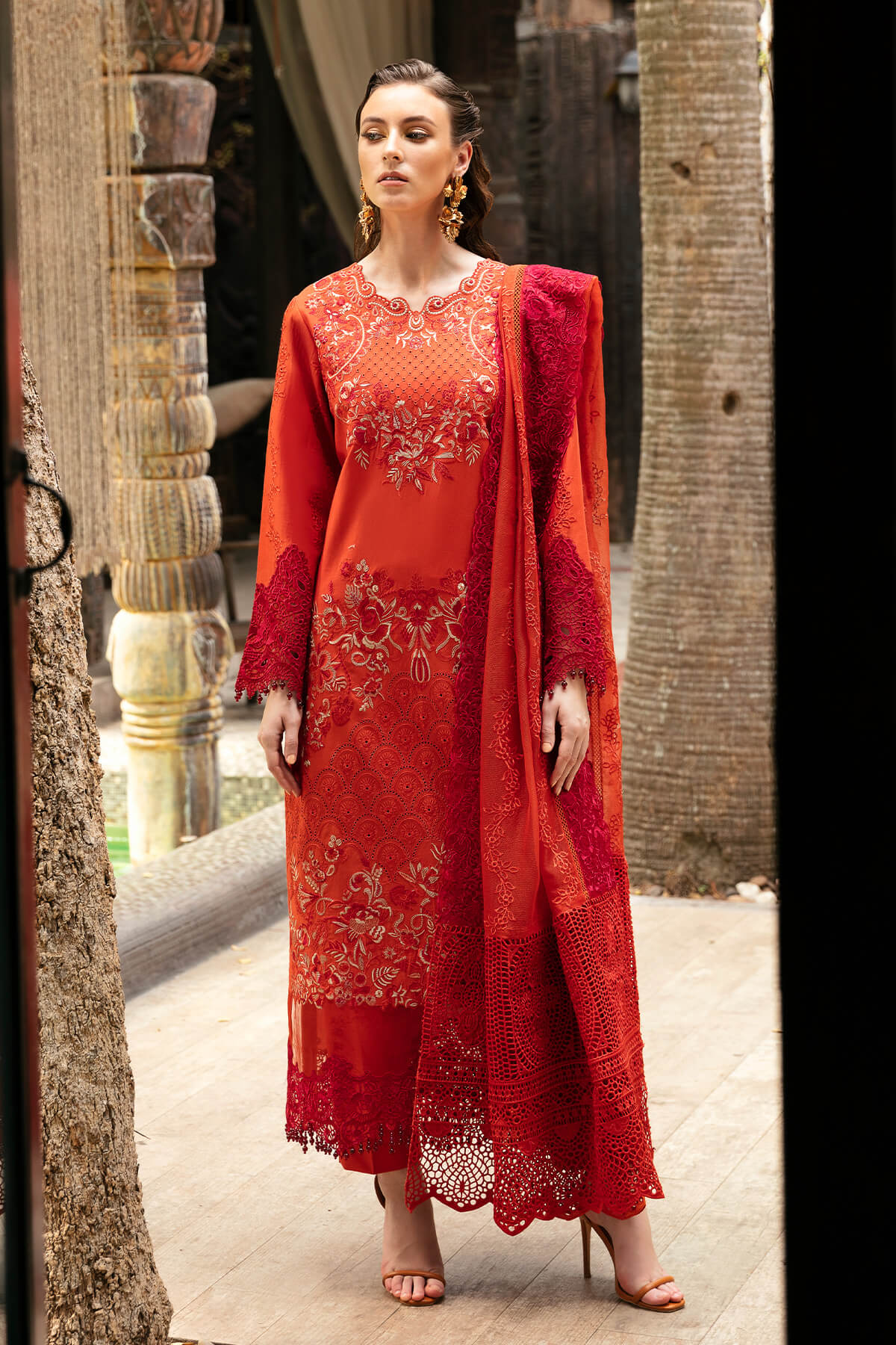 Imrozia Premium | Reve Luxury Lawn | S.L 61 Alizee - by - Libasekhas UK - Registered Vendor of : Imrozia Premium - 100% Original Designer Dresss
