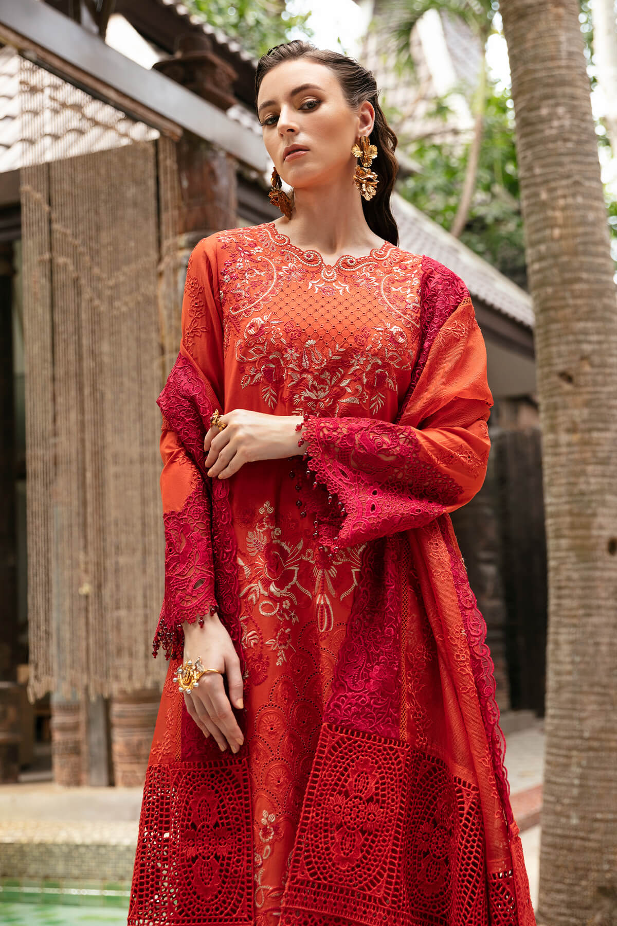 Imrozia Premium | Reve Luxury Lawn | S.L 61 Alizee - by - Libasekhas UK - Registered Vendor of : Imrozia Premium - 100% Original Designer Dresss