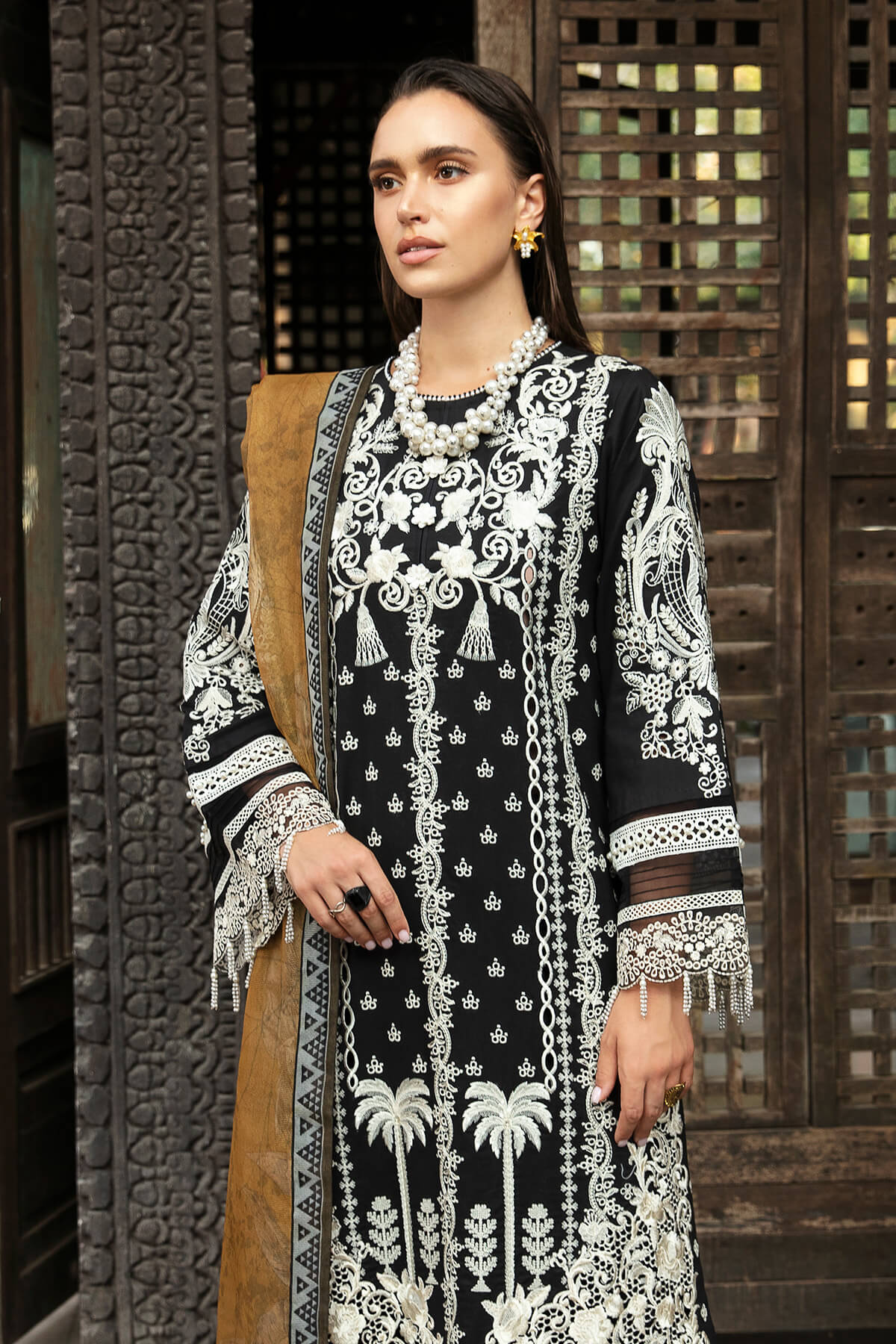 Imrozia Premium | Reve Luxury Lawn | S.L 63 Alma - by - Libasekhas UK - Registered Vendor of : Imrozia Premium - 100% Original Designer Dresss