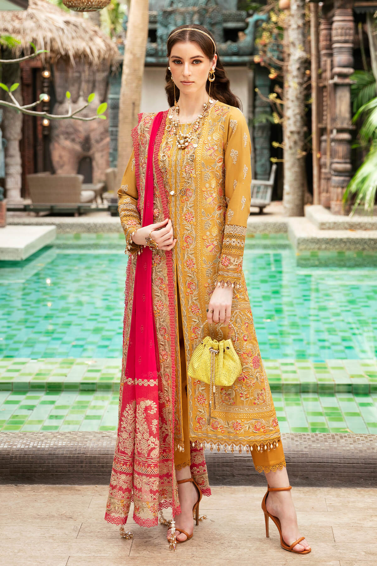 Imrozia Premium | Reve Luxury Lawn | S.L 53 Elea - by - Libasekhas UK - Registered Vendor of : Imrozia Premium - 100% Original Designer Dresss