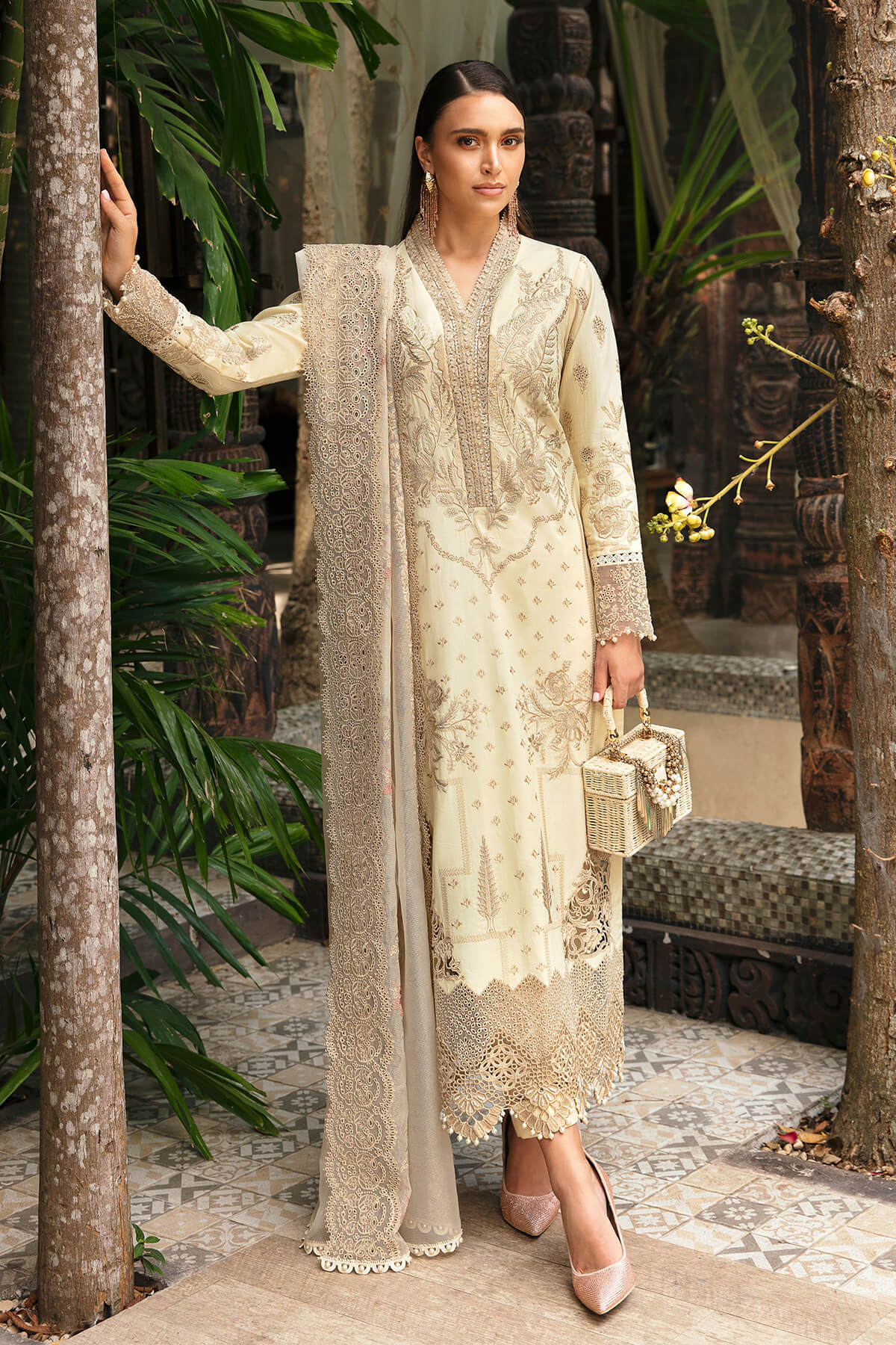 Imrozia Premium | Reve Luxury Lawn | S.L 54 AurÃÂÃÂ©lie - by - Libasekhas UK - Registered Vendor of : Imrozia Premium - 100% Original Designer Dresss