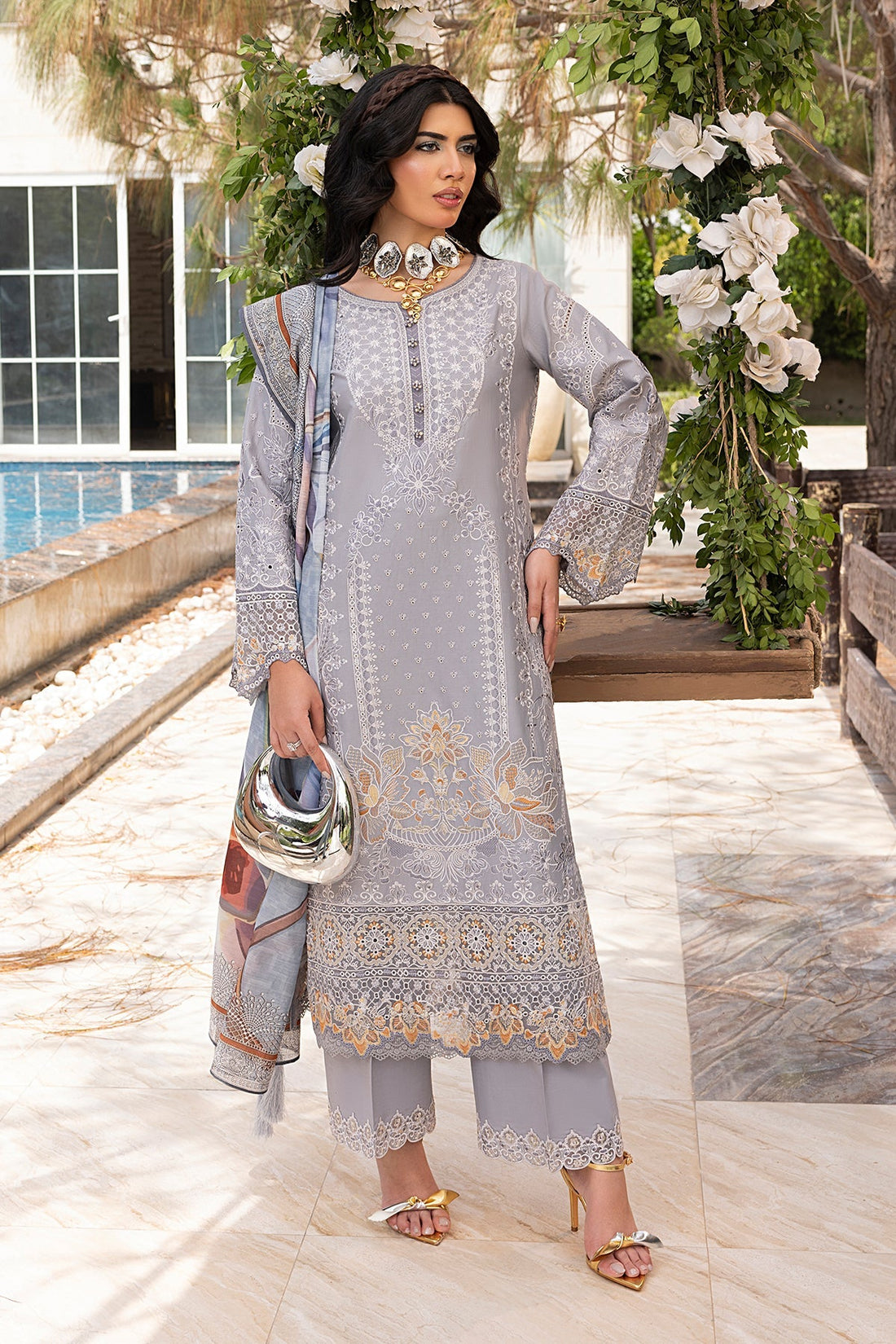 Imrozia Premium | Rang e Bahar | IP-130 NORA - by - Libasekhas UK - Registered Vendor of : Imrozia Premium - 100% Original Designer Dresss