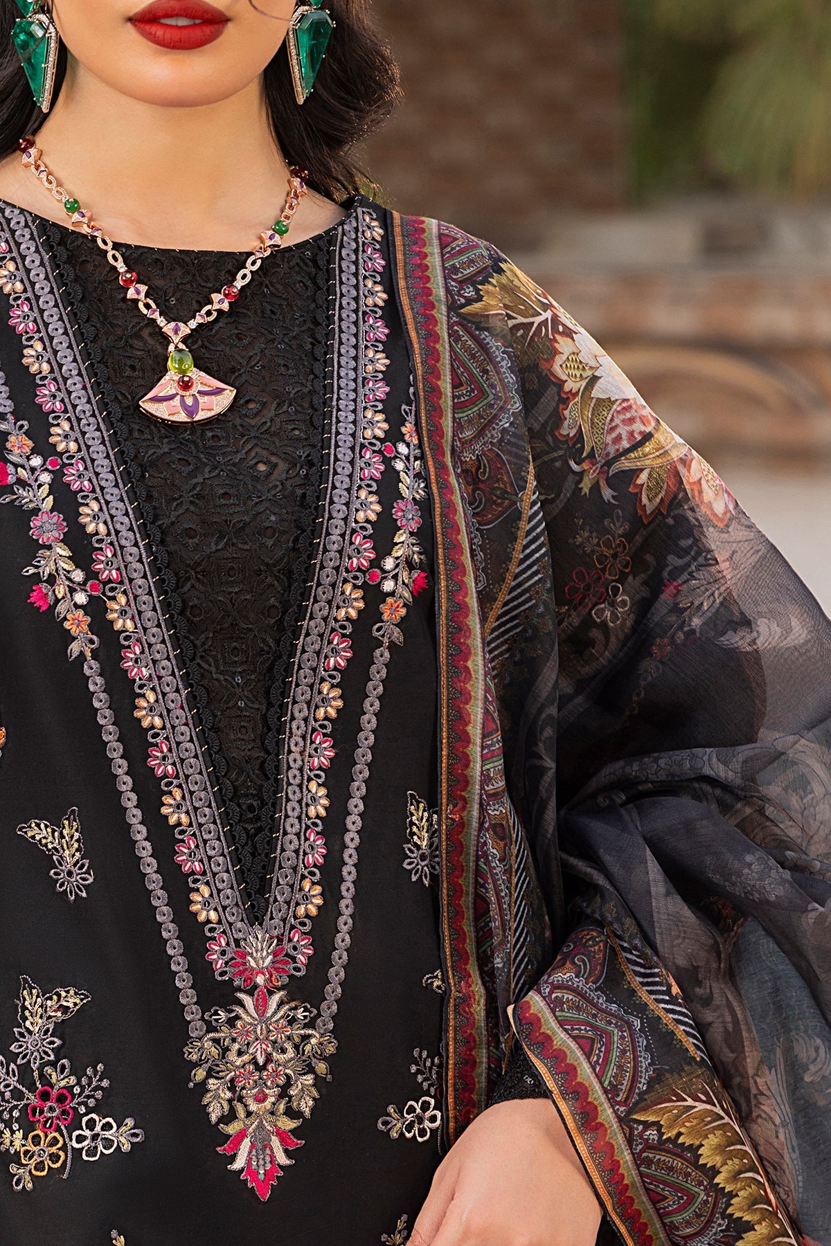 Imrozia Premium | Rang e Bahar | IP-132 HAZEL - by - Libasekhas UK - Registered Vendor of : Imrozia Premium - 100% Original Designer Dresss