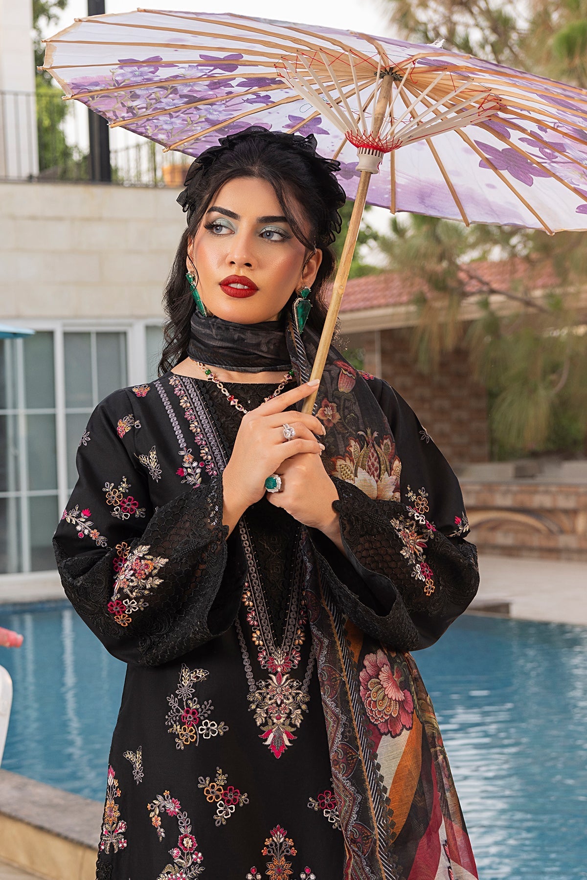 Imrozia Premium | Rang e Bahar | IP-132 HAZEL - by - Libasekhas UK - Registered Vendor of : Imrozia Premium - 100% Original Designer Dresss