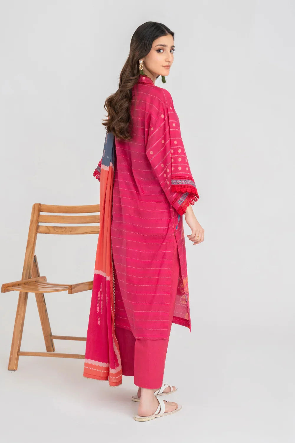 Ittehad | Printed Lawn 24 | IP3P01-3PS-DPK - by - Libasekhas UK - Registered Vendor of : Ittehad - 100% Original Designer Dresss