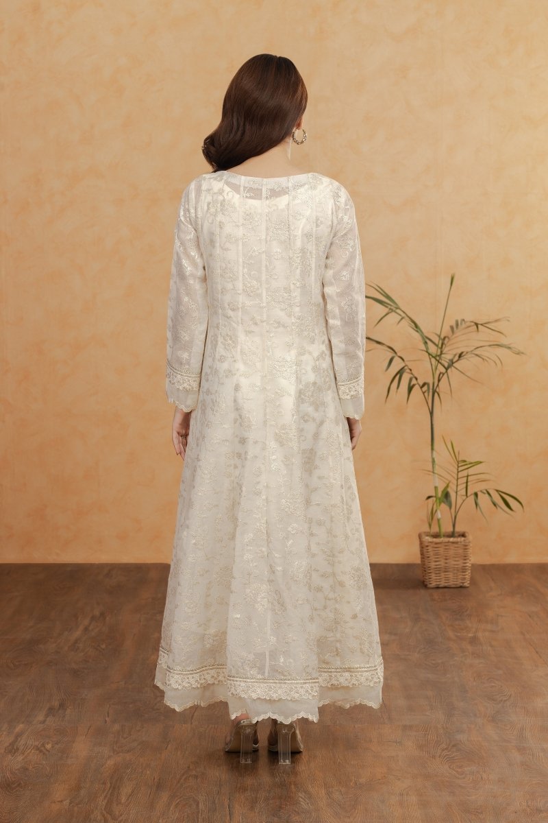 Panache | Pret | Ivory Forest - by - Libasekhas UK - Registered Vendor of : Panache By Mona - 100% Original Designer Dresss