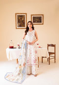 Faiza Faisal | FNF Printed Lawn | IVORY GRACE - by Libasekhas UK - Registered Vendor of : Faiza Faisal - 100% Original Designer Dress