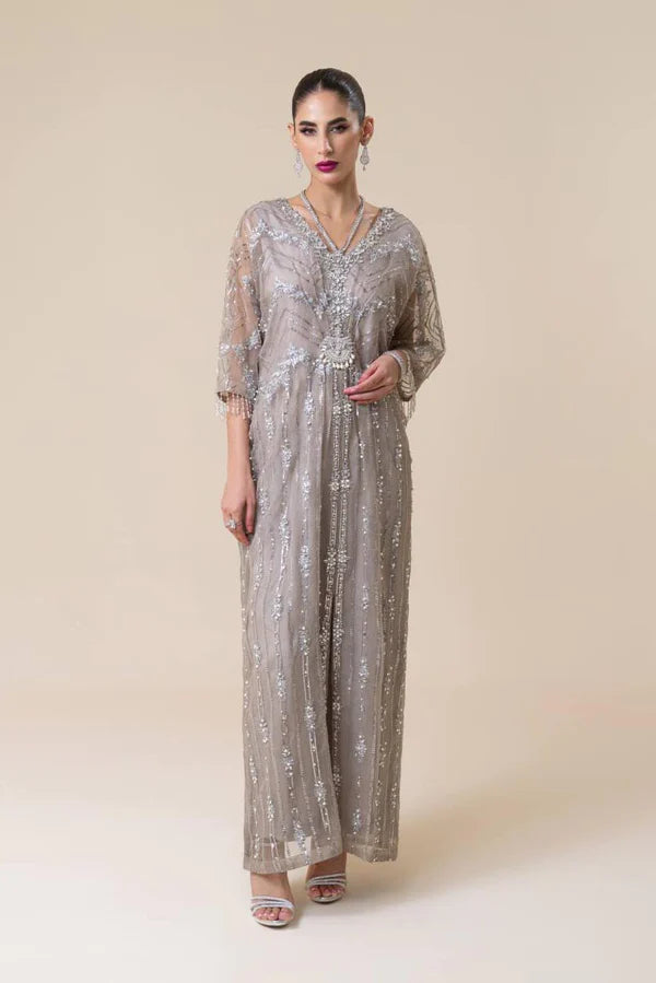 Jeem | Luxury Pret | IVY GREY - by - Libasekhas UK - Registered Vendor of : Jeem - 100% Original Designer Dresss