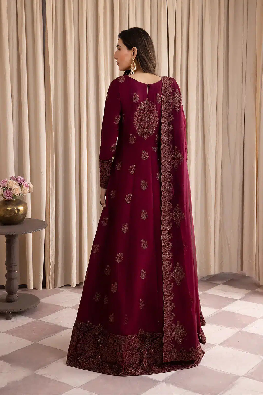 Iznik | Festive Raw Silk 23 | IRS-03 ELOQUENCE - by - Libasekhas UK - Registered Vendor of : Iznik - 100% Original Designer Dresss