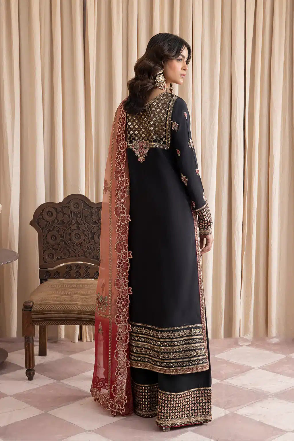Iznik | Festive Raw Silk 23 | IRS-02 ELIXIR - by - Libasekhas UK - Registered Vendor of : Iznik - 100% Original Designer Dresss