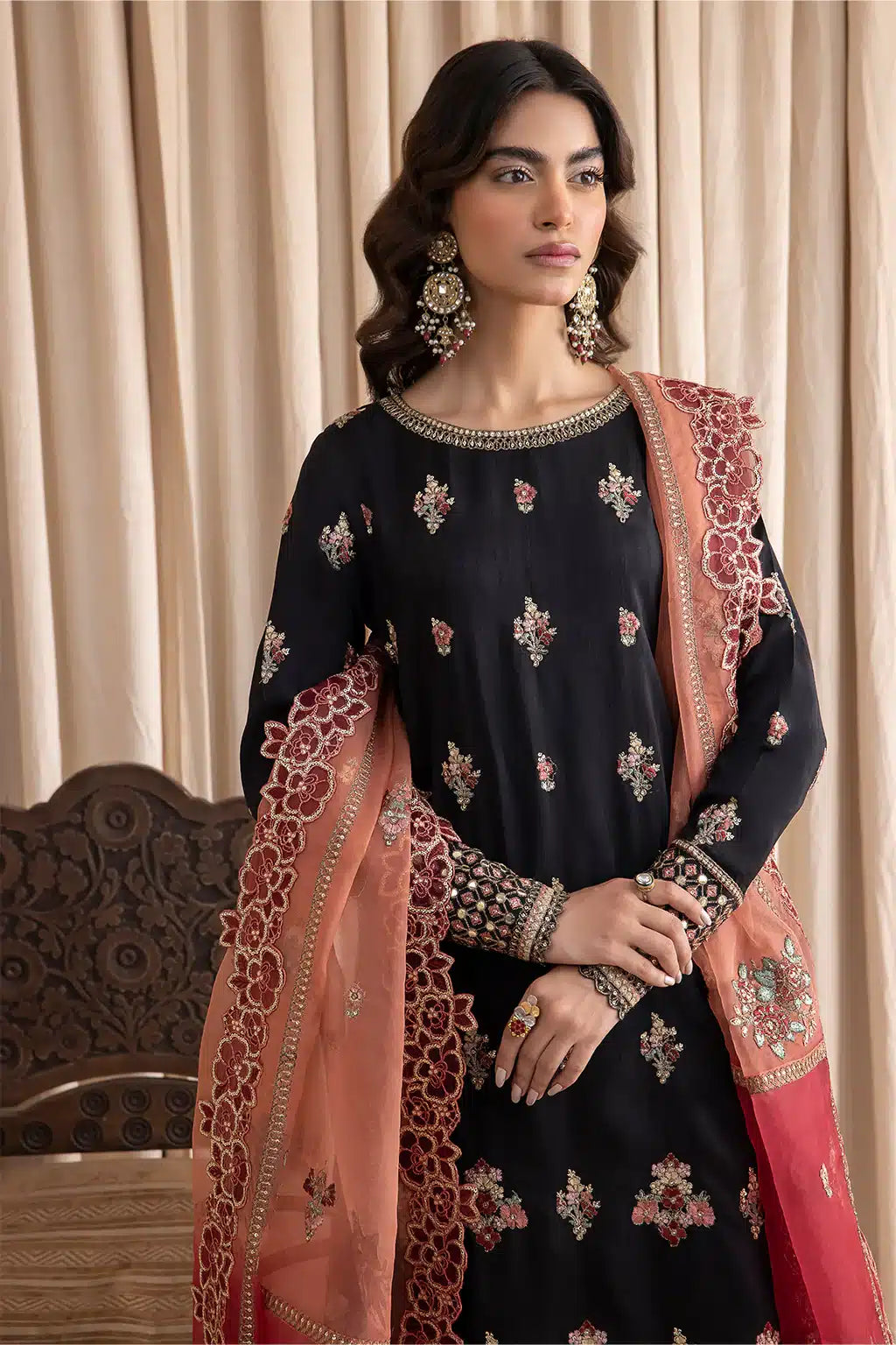 Iznik | Festive Raw Silk 23 | IRS-02 ELIXIR - by - Libasekhas UK - Registered Vendor of : Iznik - 100% Original Designer Dresss