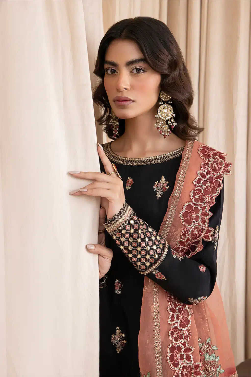 Iznik | Festive Raw Silk 23 | IRS-02 ELIXIR - by - Libasekhas UK - Registered Vendor of : Iznik - 100% Original Designer Dresss