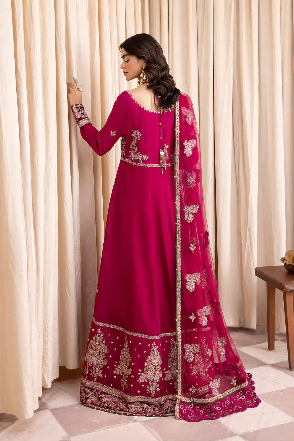 Iznik | Festive Raw Silk 23 | IRS-05 OPULENCE - by - Libasekhas UK - Registered Vendor of : Iznik - 100% Original Designer Dresss