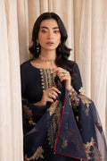 Iznik | Festive Raw Silk 23 | IRS-07 ZENITH - by - Libasekhas UK - Registered Vendor of : Iznik - 100% Original Designer Dresss