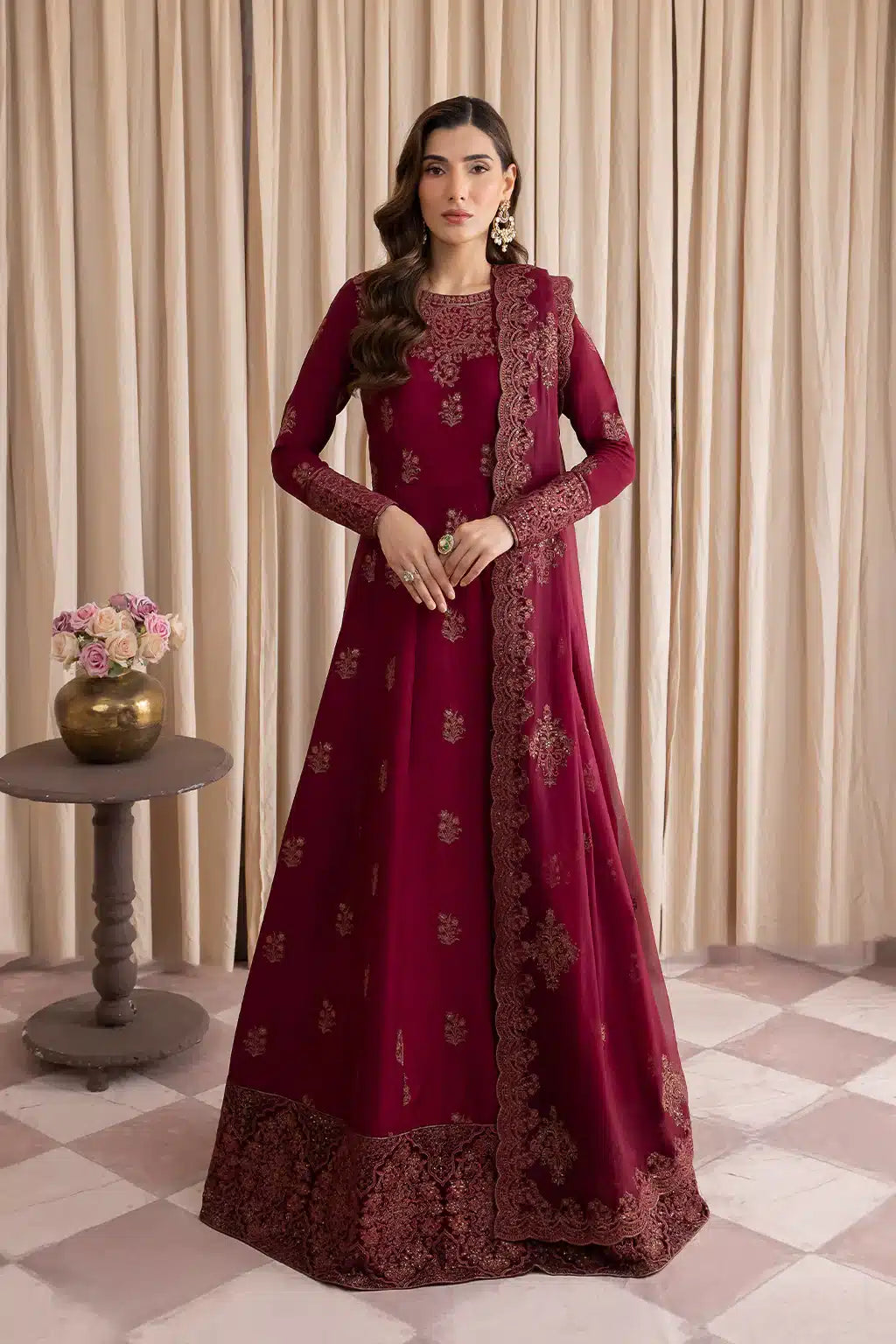 Iznik | Festive Raw Silk 23 | IRS-03 ELOQUENCE - by - Libasekhas UK - Registered Vendor of : Iznik - 100% Original Designer Dresss
