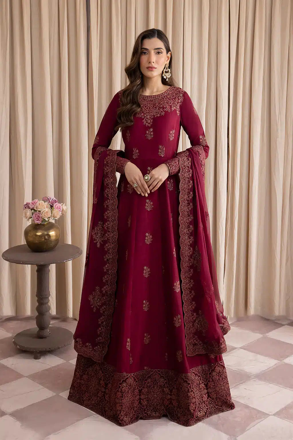 Iznik | Festive Raw Silk 23 | IRS-03 ELOQUENCE - by - Libasekhas UK - Registered Vendor of : Iznik - 100% Original Designer Dresss