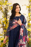 Iznik | Lawnkari 24 | UE-163 BLOOMEASE - by - Libasekhas UK - Registered Vendor of : Iznik - 100% Original Designer Dresss