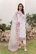 Iznik | Lawnkari 24 | UE-157 CANDYTUFT - by - Libasekhas UK - Registered Vendor of : Iznik - 100% Original Designer Dresss