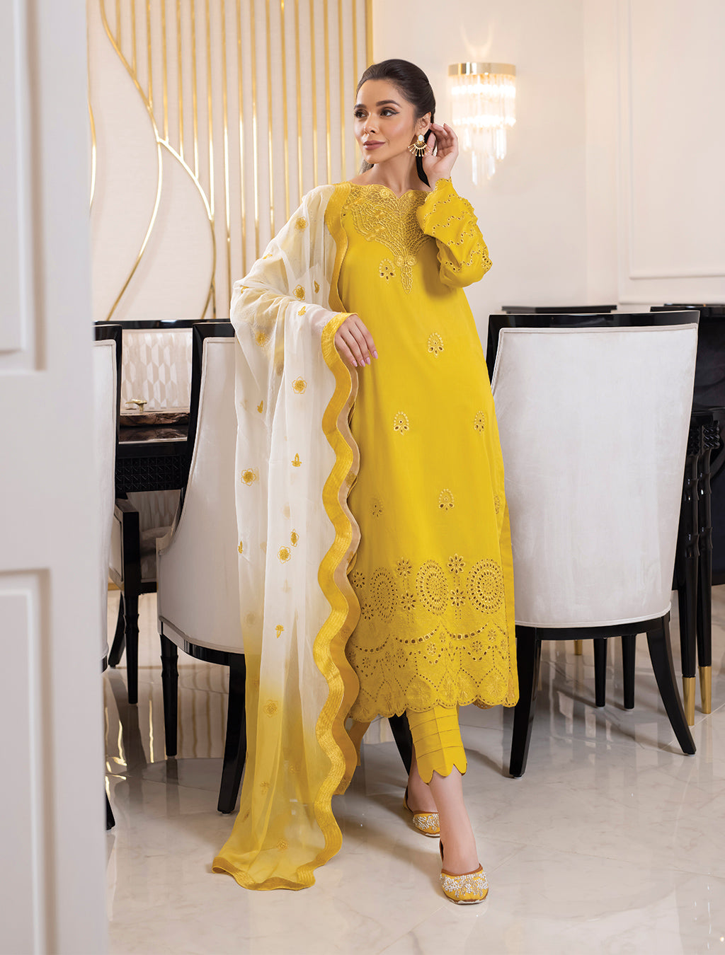 Iznik | Lawnkari 24 | UE-141 EPHEMERAL - by - Libasekhas UK - Registered Vendor of : Iznik - 100% Original Designer Dresss