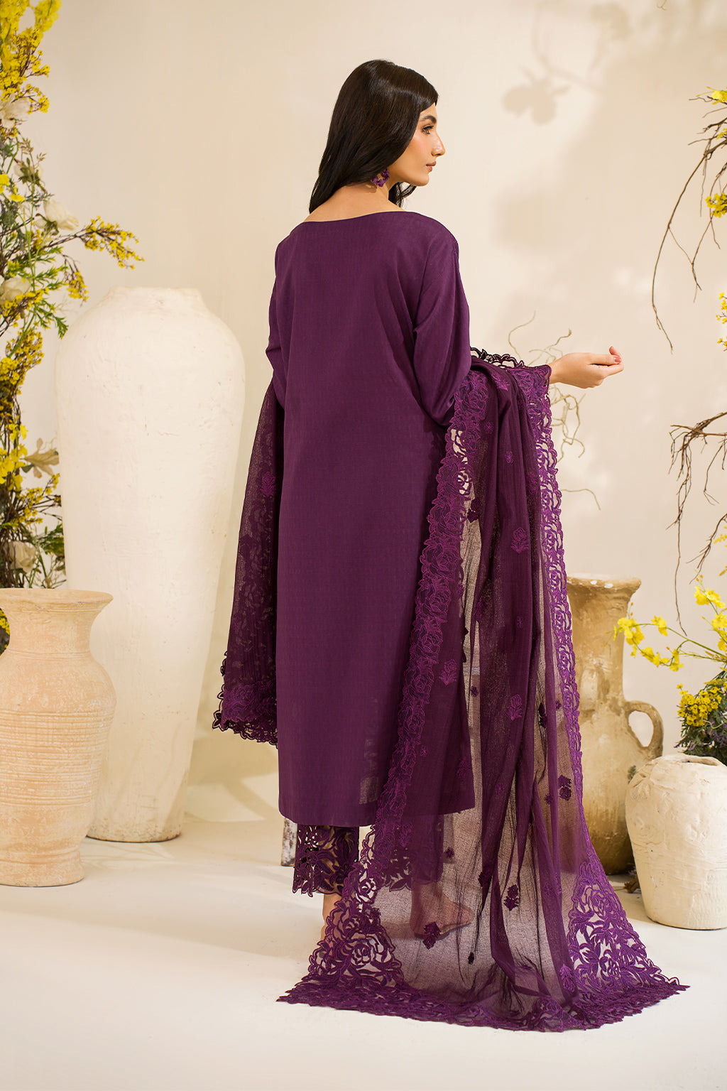 Iznik | Lawnkari 24 | UE-209 QUAGMIRE - by - Libasekhas UK - Registered Vendor of : Iznik - 100% Original Designer Dresss
