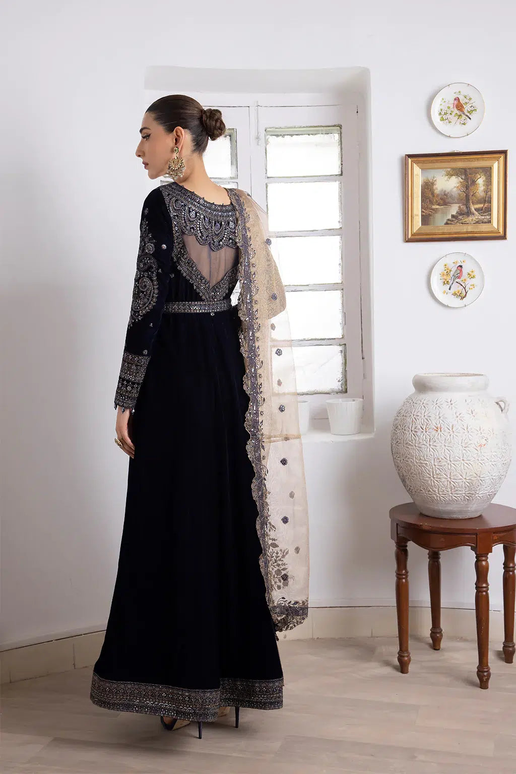 Iznik | Festive Velvet 23 | IV-35 SHAMS - by - Libasekhas UK - Registered Vendor of : Iznik - 100% Original Designer Dresss