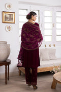 Iznik | Festive Velvet 23 | IV-31 SHIRIN - by - Libasekhas UK - Registered Vendor of : Iznik - 100% Original Designer Dresss