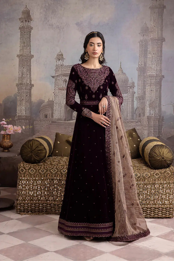 Iznik | Festive Velvet 23 | IV-36 ELAHEH - by - Libasekhas UK - Registered Vendor of : Iznik - 100% Original Designer Dresss