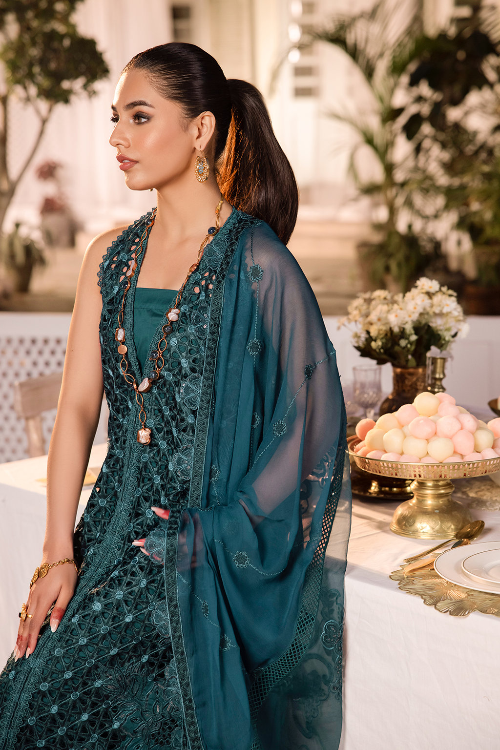 Iznik | Nani Ka Ghar | NKG-07 - by - Libasekhas UK - Registered Vendor of : Iznik - 100% Original Designer Dresss