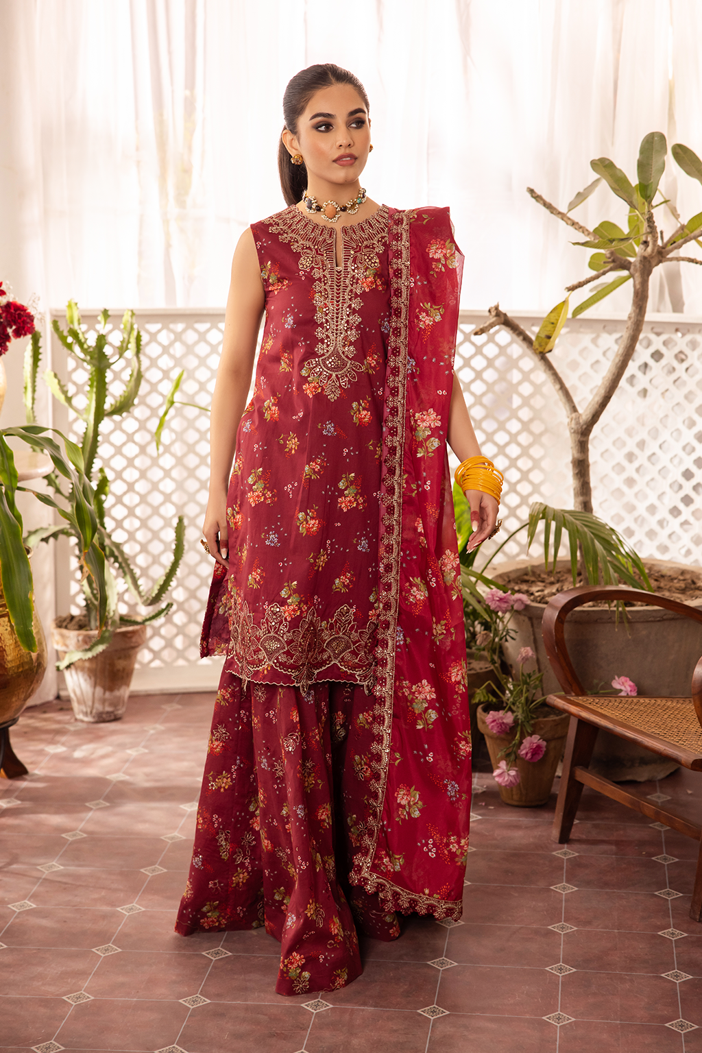 Iznik | Nani Ka Ghar | NKG-09 - by - Libasekhas UK - Registered Vendor of : Iznik - 100% Original Designer Dresss