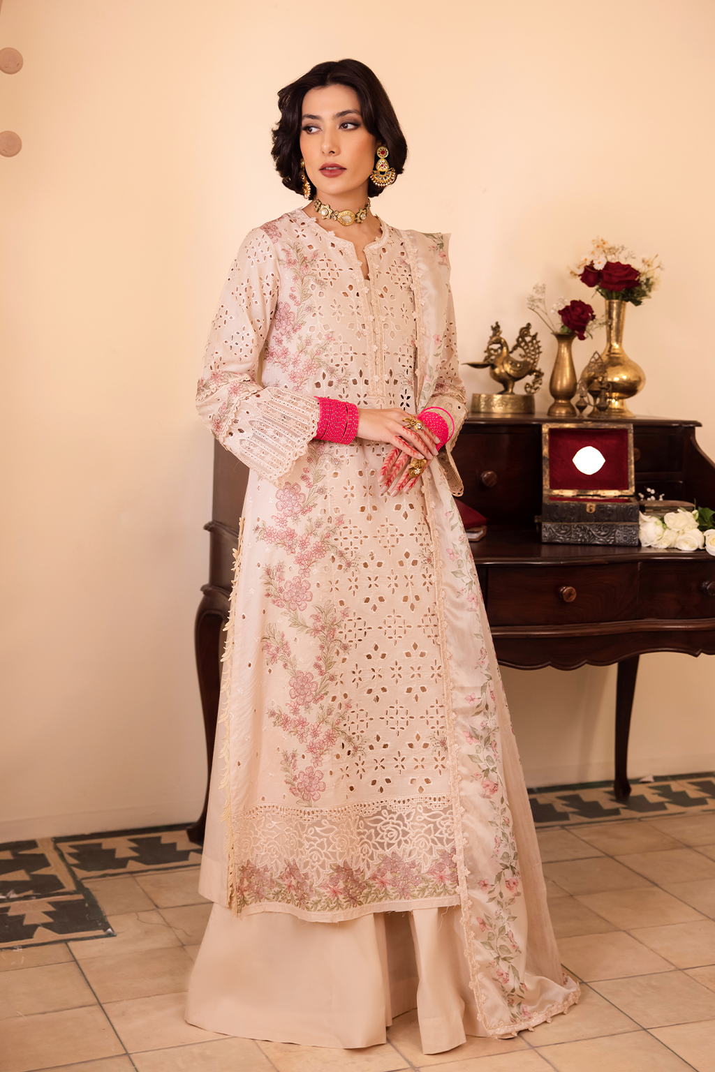 Iznik | Nani Ka Ghar | NKG-12 - by - Libasekhas UK - Registered Vendor of : Iznik - 100% Original Designer Dresss