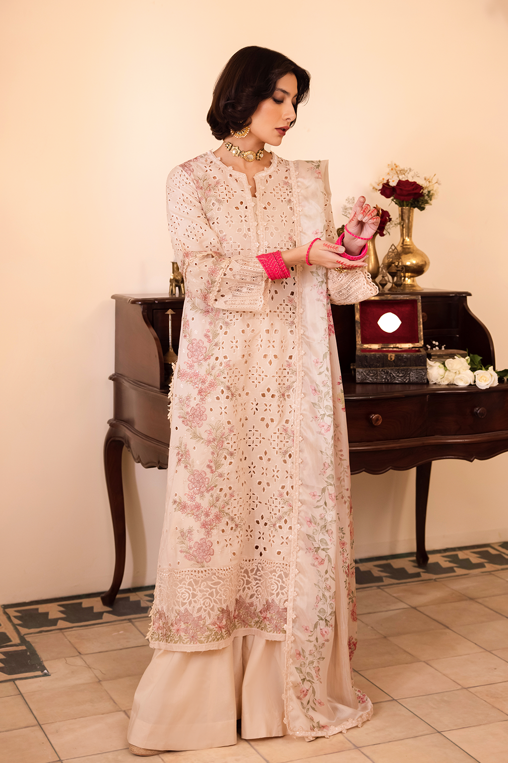 Iznik | Nani Ka Ghar | NKG-12 - by - Libasekhas UK - Registered Vendor of : Iznik - 100% Original Designer Dresss