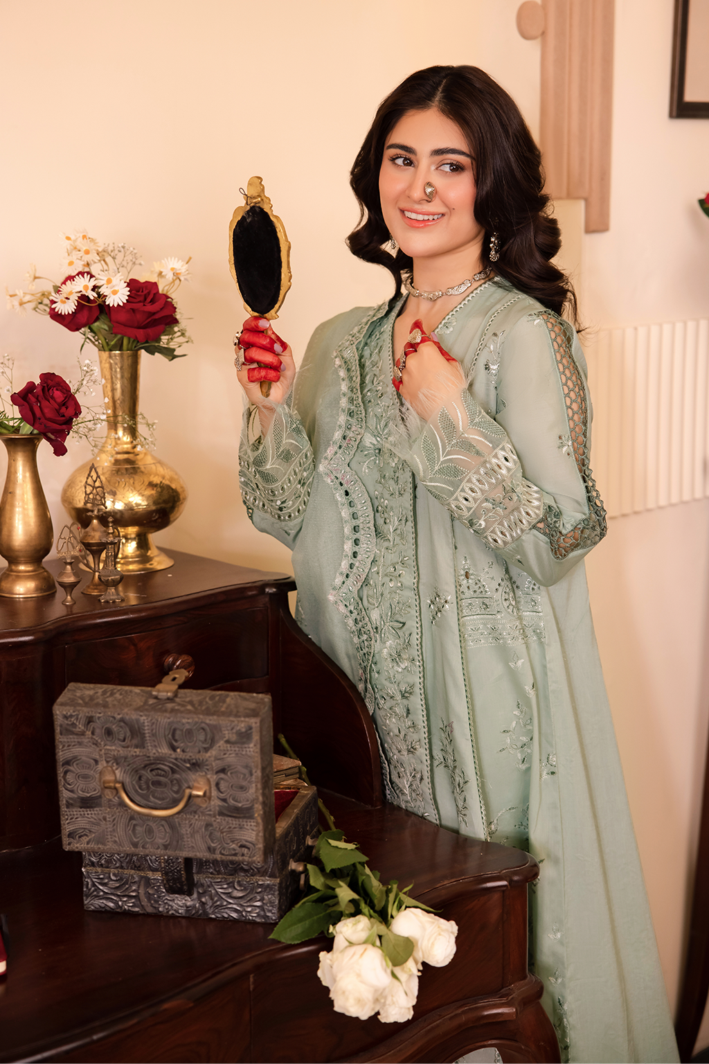 Iznik | Nani Ka Ghar | NKG-02 - by - Libasekhas UK - Registered Vendor of : Iznik - 100% Original Designer Dresss