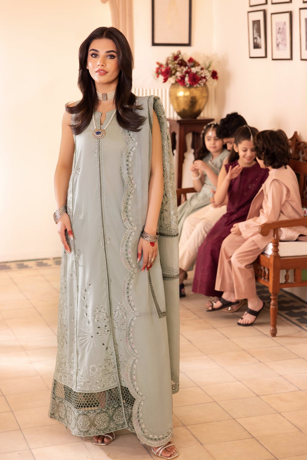 Iznik | Nani Ka Ghar | NKG-02 - by - Libasekhas UK - Registered Vendor of : Iznik - 100% Original Designer Dresss