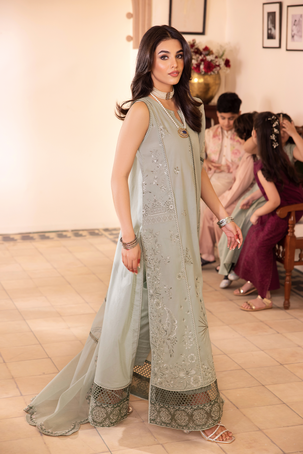 Iznik | Nani Ka Ghar | NKG-02 - by - Libasekhas UK - Registered Vendor of : Iznik - 100% Original Designer Dresss