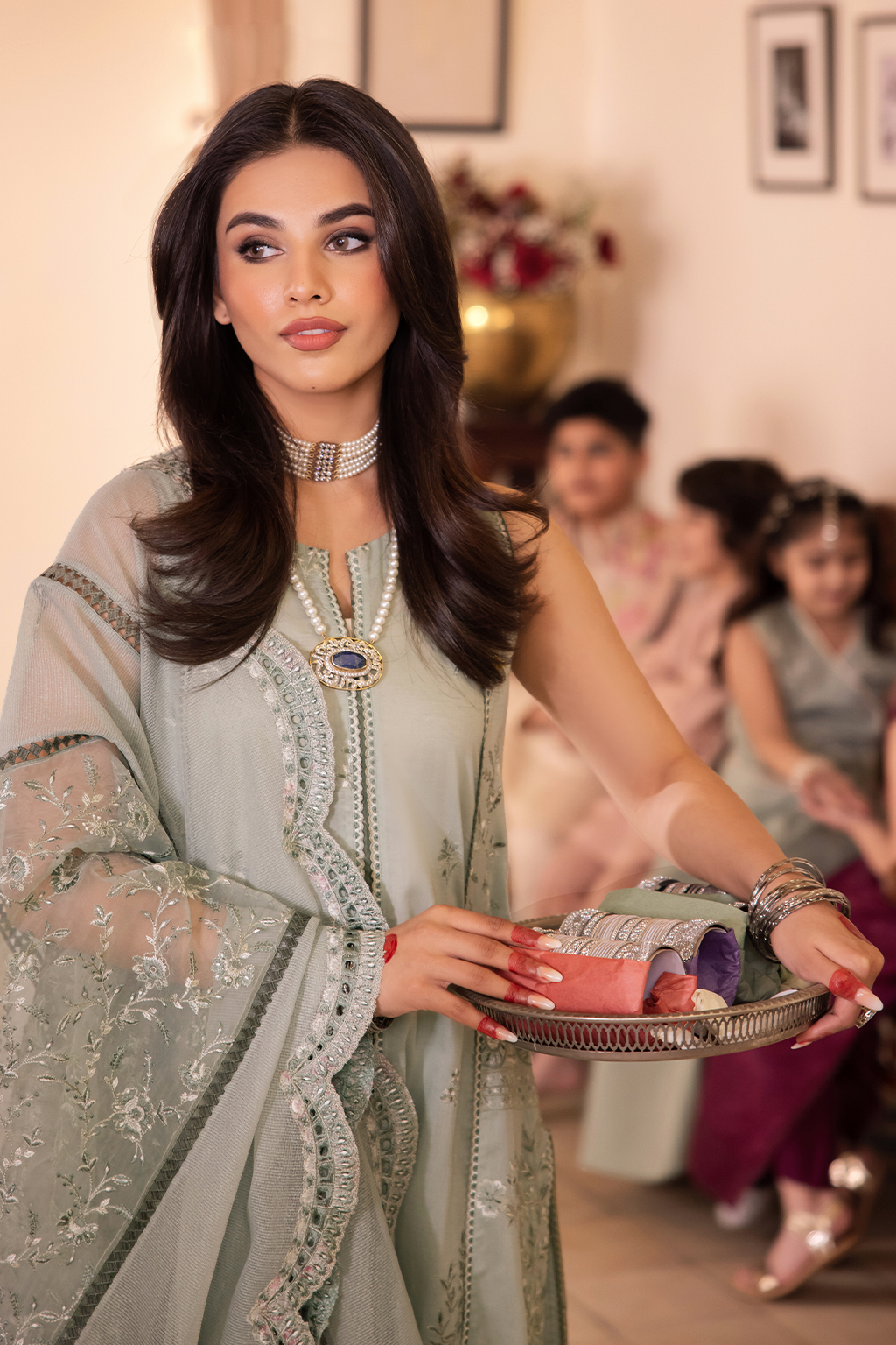 Iznik | Nani Ka Ghar | NKG-02 - by - Libasekhas UK - Registered Vendor of : Iznik - 100% Original Designer Dresss