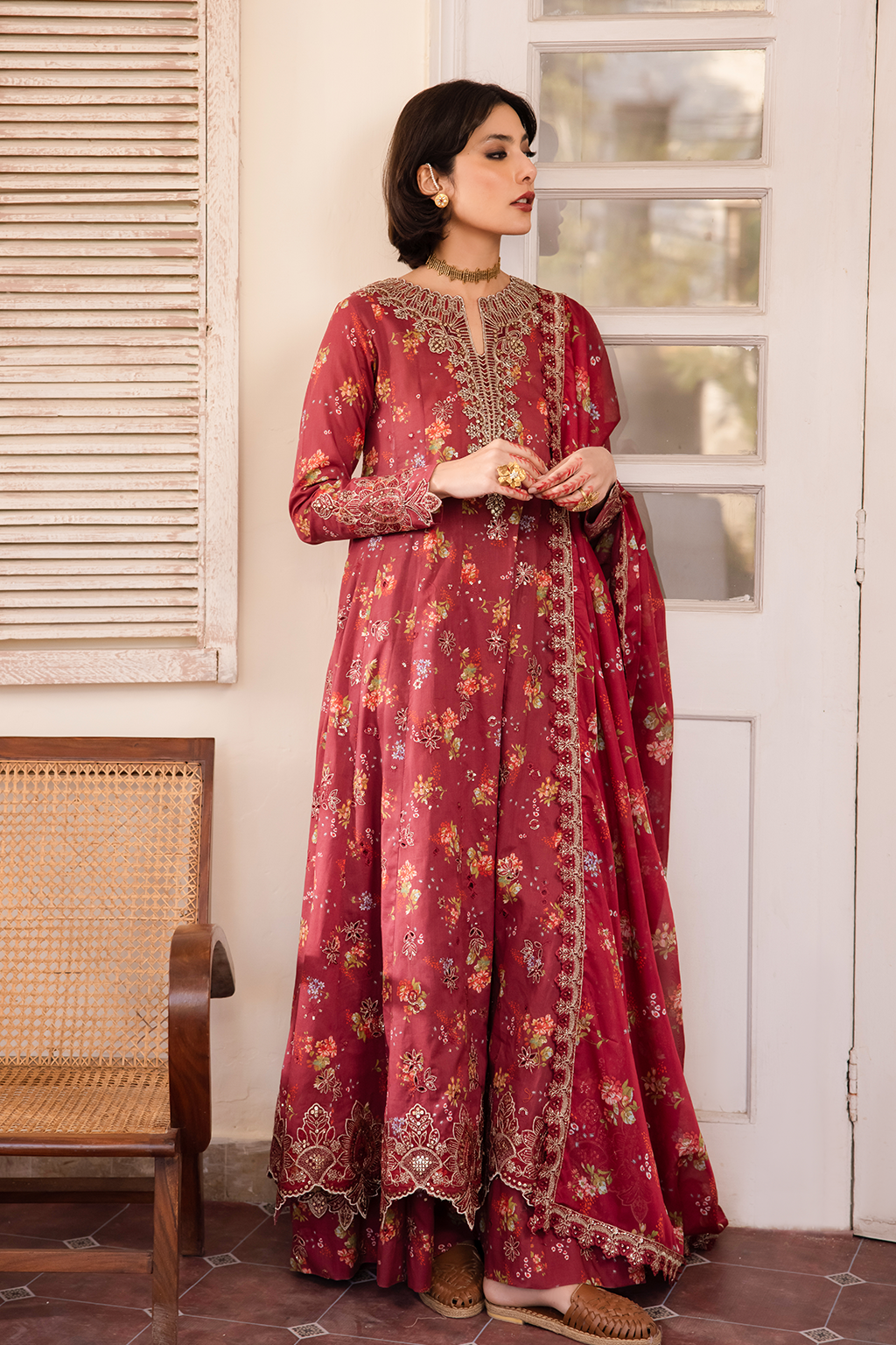 Iznik | Nani Ka Ghar | NKG-09 - by - Libasekhas UK - Registered Vendor of : Iznik - 100% Original Designer Dresss