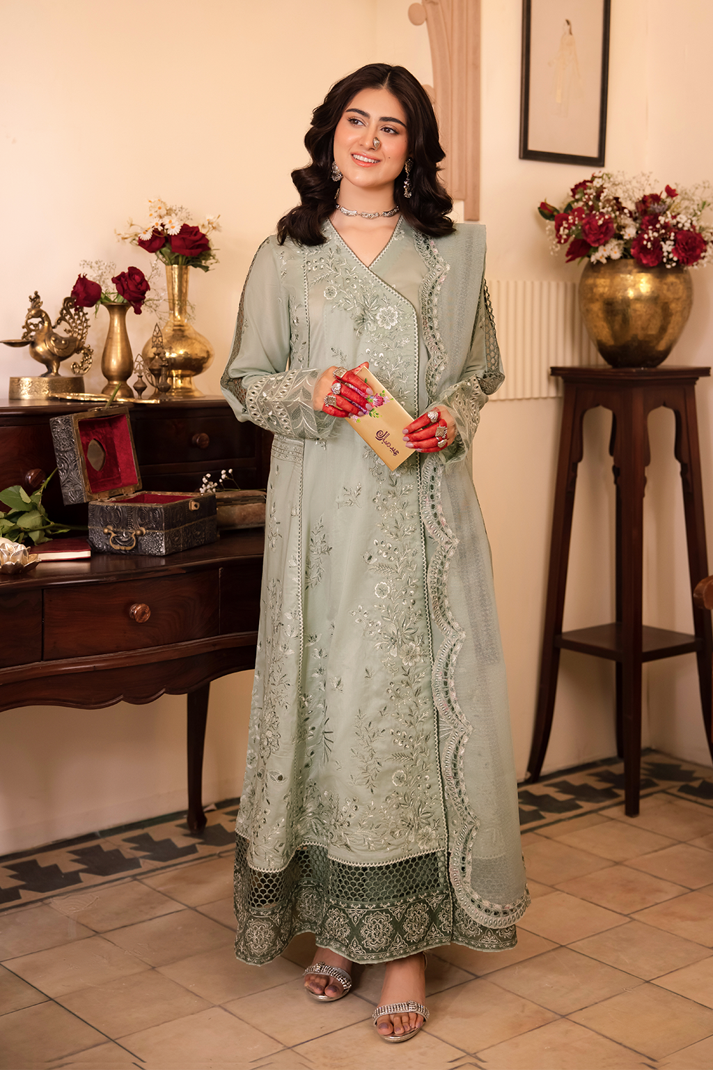 Iznik | Nani Ka Ghar | NKG-02 - by - Libasekhas UK - Registered Vendor of : Iznik - 100% Original Designer Dresss