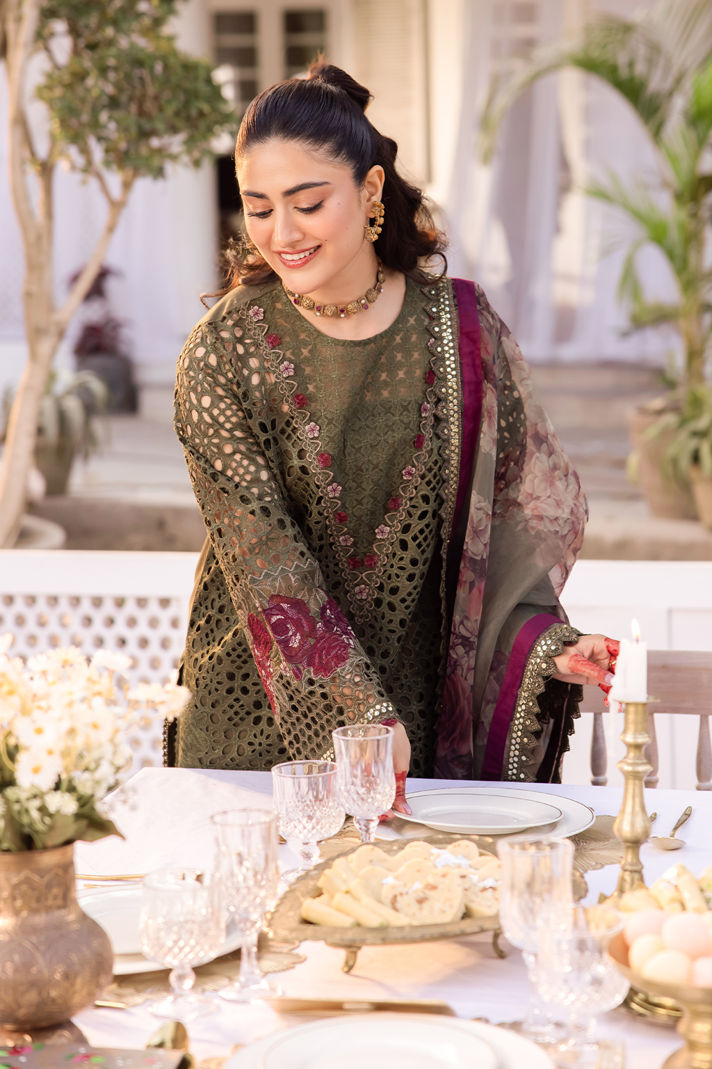 Iznik | Nani Ka Ghar | NKG-10 - by - Libasekhas UK - Registered Vendor of : Iznik - 100% Original Designer Dresss