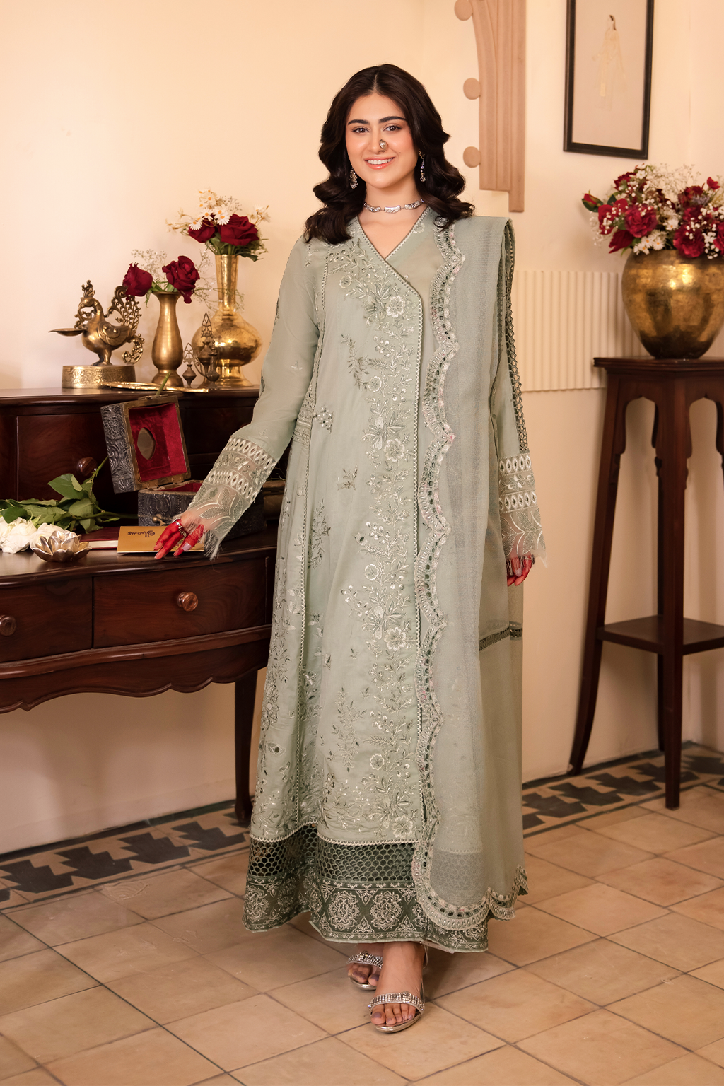 Iznik | Nani Ka Ghar | NKG-02 - by - Libasekhas UK - Registered Vendor of : Iznik - 100% Original Designer Dresss