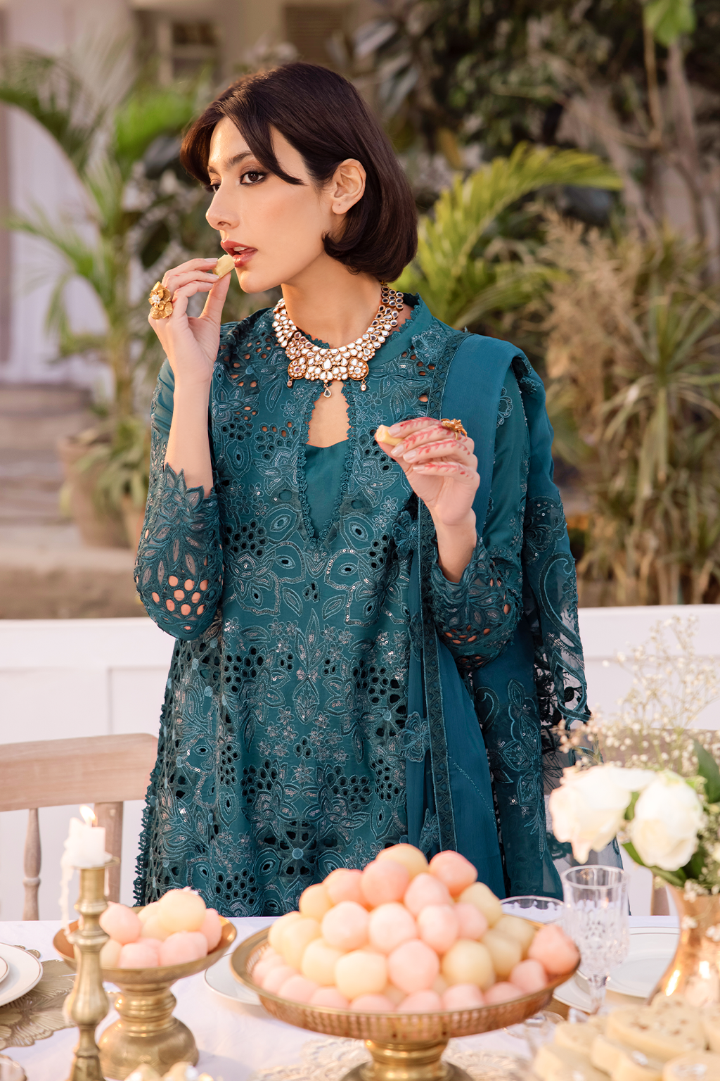 Iznik | Nani Ka Ghar | NKG-07 - by - Libasekhas UK - Registered Vendor of : Iznik - 100% Original Designer Dresss