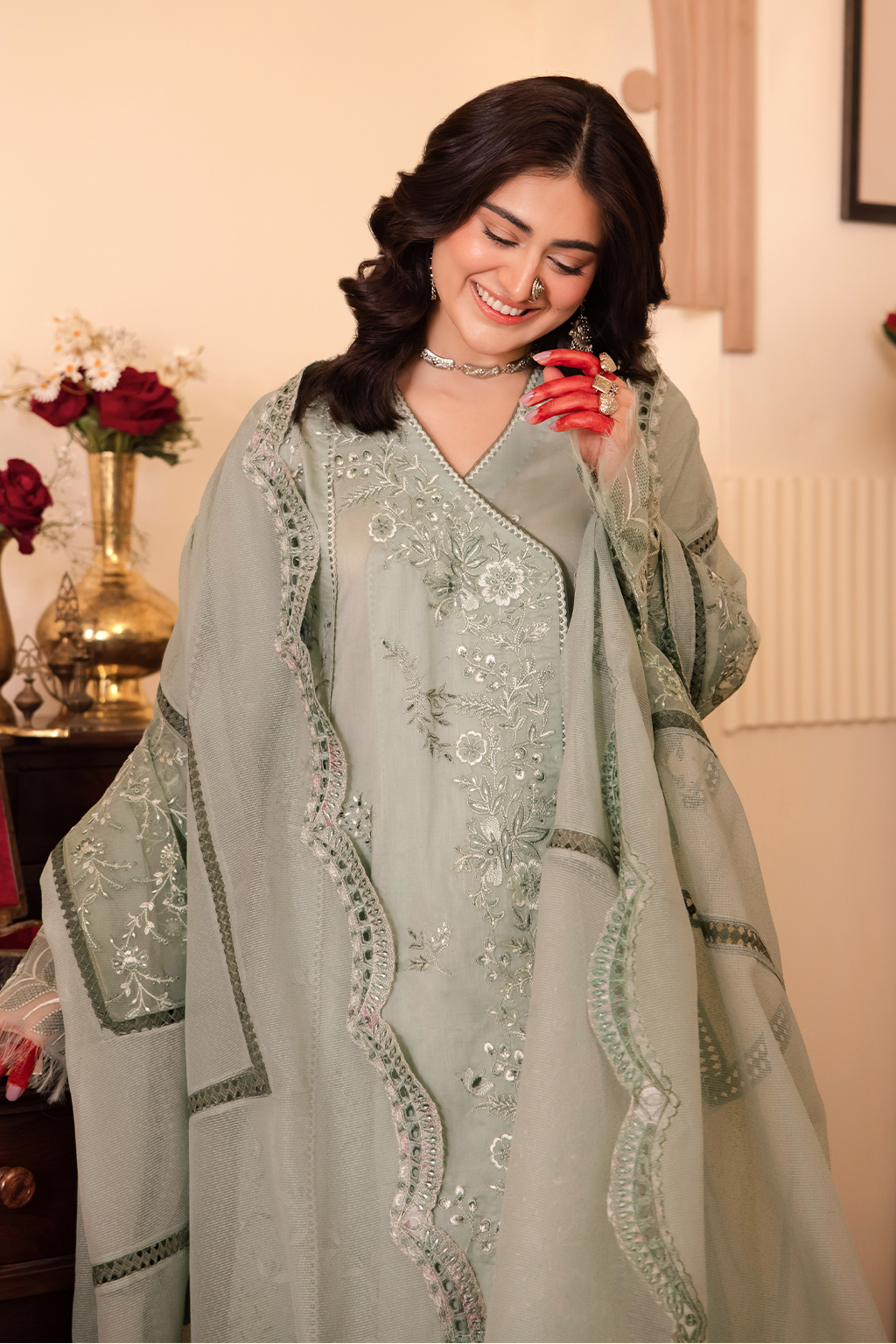 Iznik | Nani Ka Ghar | NKG-02 - by - Libasekhas UK - Registered Vendor of : Iznik - 100% Original Designer Dresss