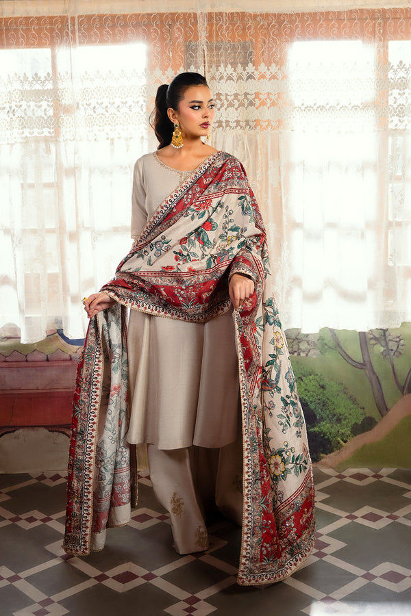 Saira Rizwan | Dahini Silk Pret | DUNE - SRLP01-25 - by - Libasekhas UK - Registered Vendor of : Saira Rizwan - 100% Original Designer Dresss