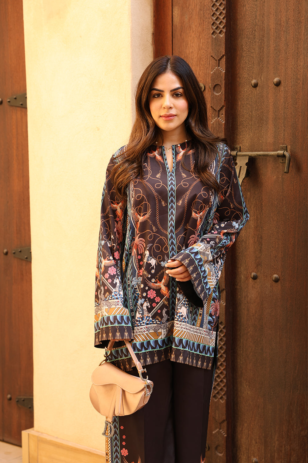 Saira Rizwan | Resort Collection 25 | FELICIA-SRRC04-25 - by - Libasekhas UK - Registered Vendor of : Saira Rizwan - 100% Original Designer Dresss