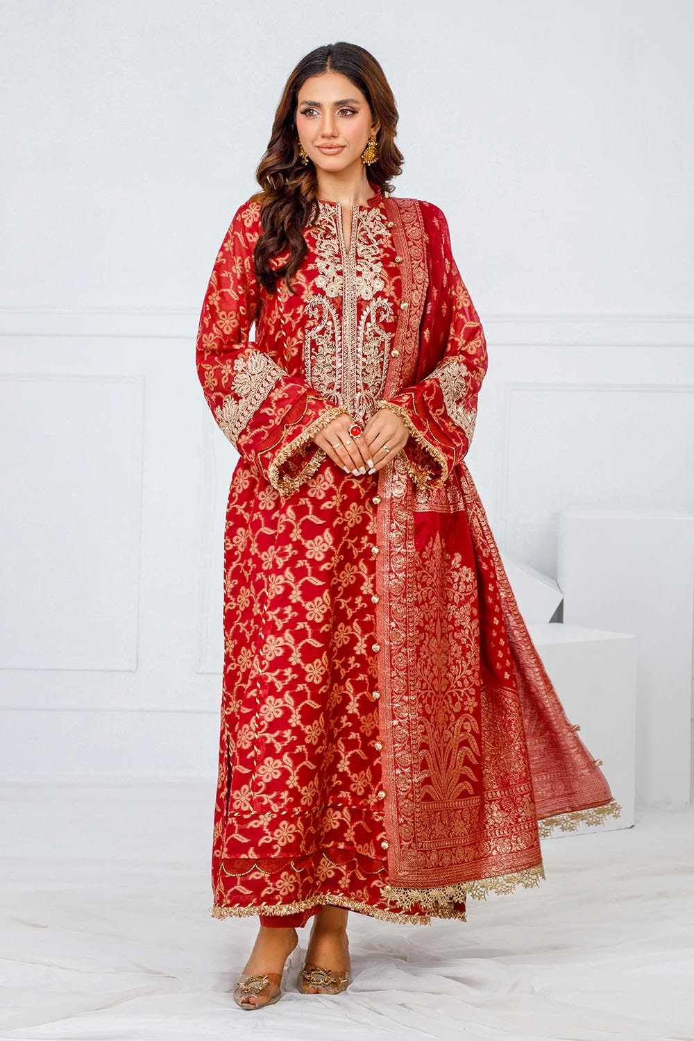Gul Ahmed | Festive Eid 25 | FE-52073 - by - Libasekhas UK - Registered Vendor of : Gul Ahmed - 100% Original Designer Dresss
