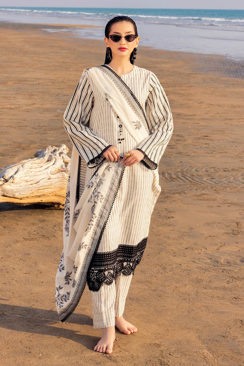 Gul Ahmed | Taara 25 | JD-42008 - by - Libasekhas UK - Registered Vendor of : Gul Ahmed - 100% Original Designer Dresss