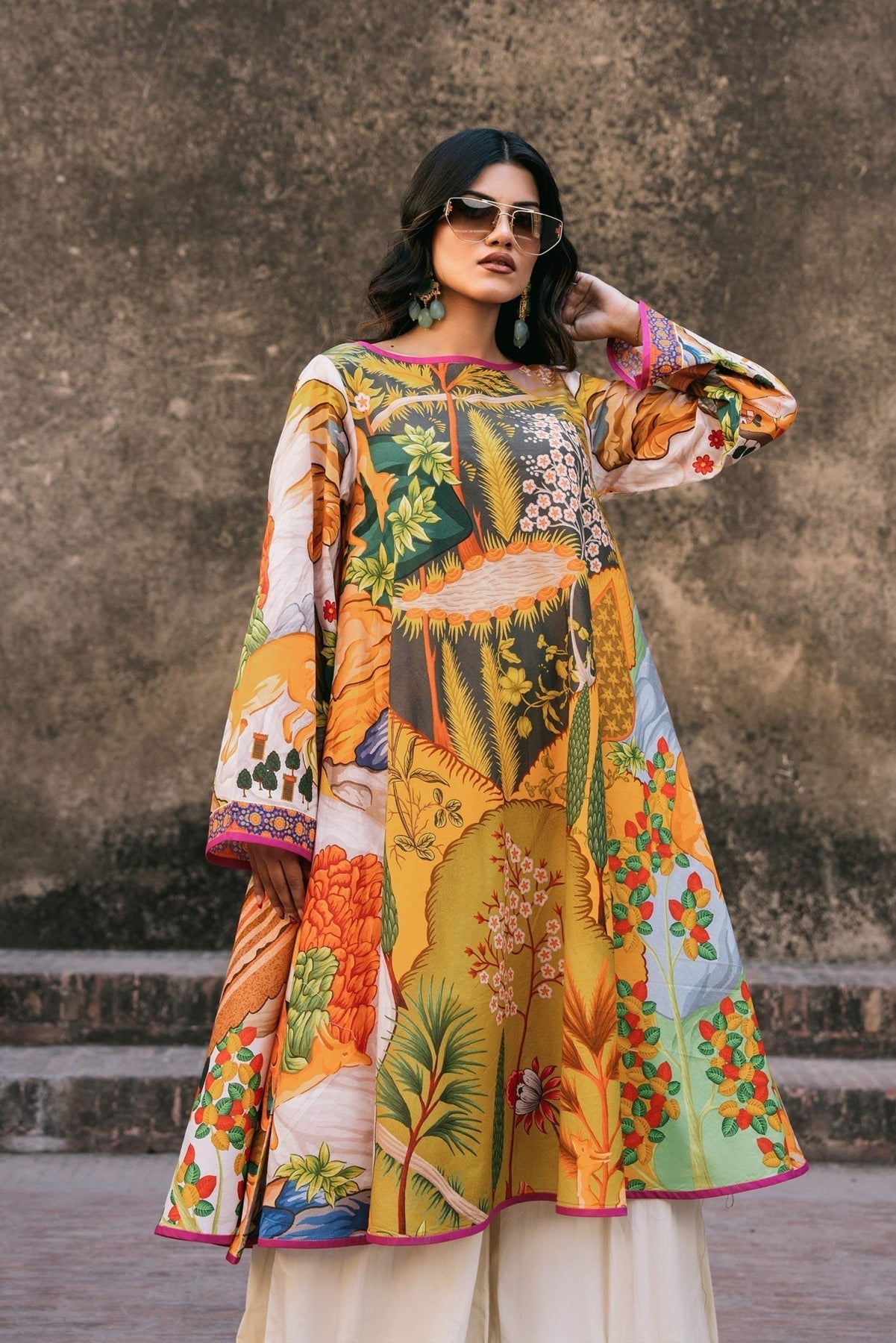 Fahad Hussayn | Lawn Banger | Jaisamand - by - Libasekhas UK - Registered Vendor of : Fahad Hussayn - 100% Original Designer Dresss
