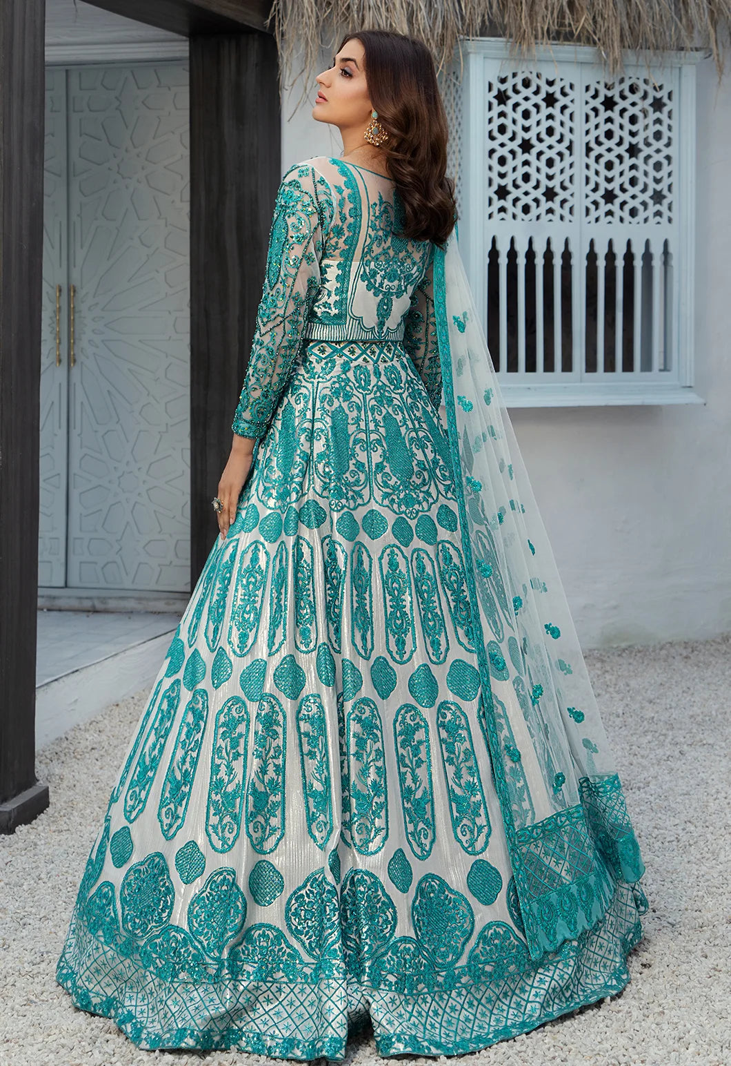Waqas Shah | Malika E Jahan | Jasmine - by - Libasekhas UK - Registered Vendor of : Waqas Shah - 100% Original Designer Dresss